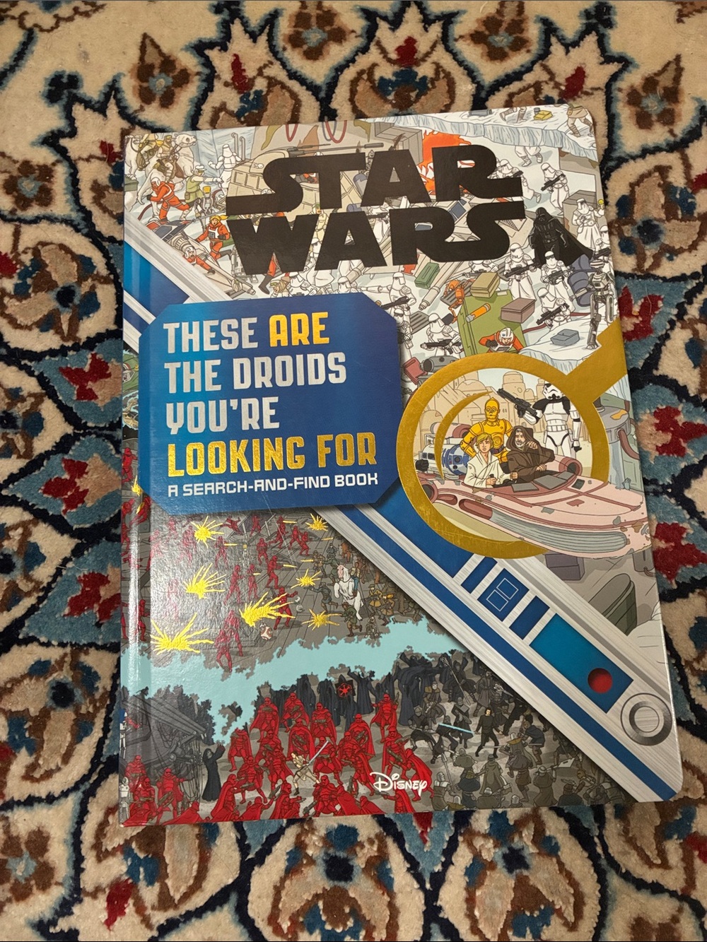 Star Wars These Are the Droids You're Looking For — Blue and Gold Cover